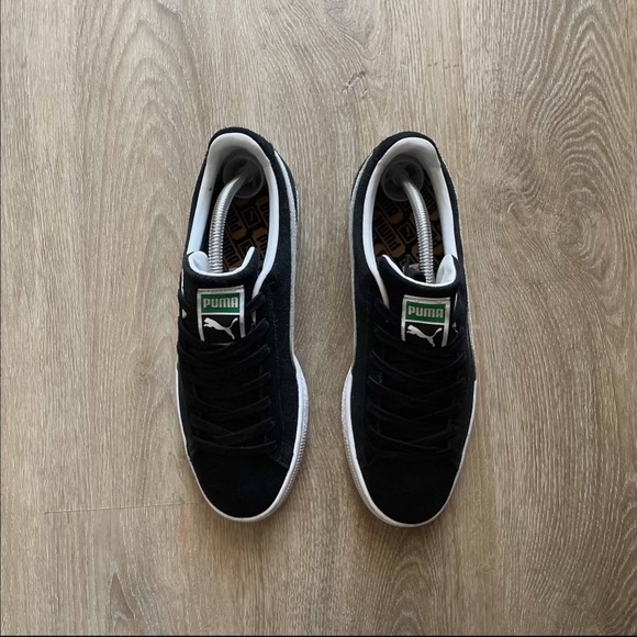 PUMA; SUEDE CLASSIC ‘BLACK WHITE’ (2021) - Picture 4 of 8